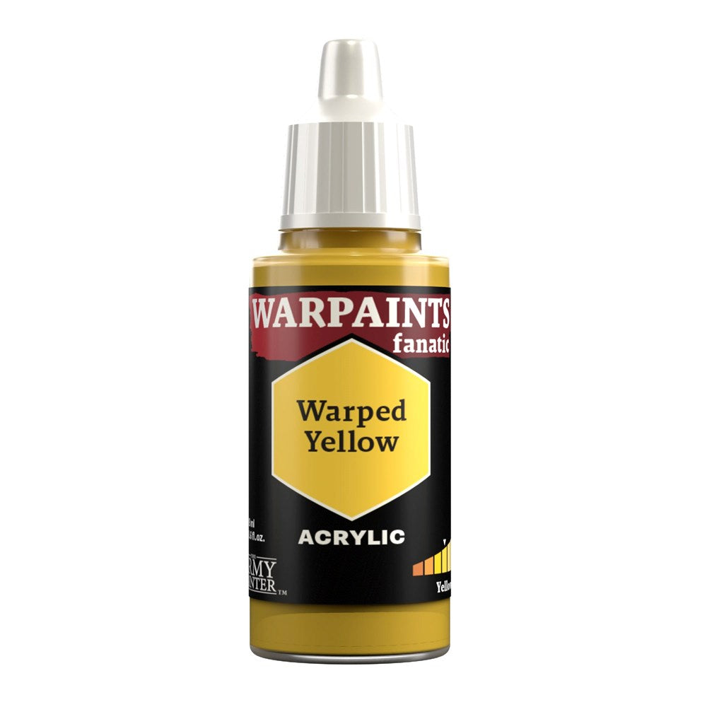Army Painter WP3094 Warpaints Fanatic Warped Yellow 18ml (8938239066349)
