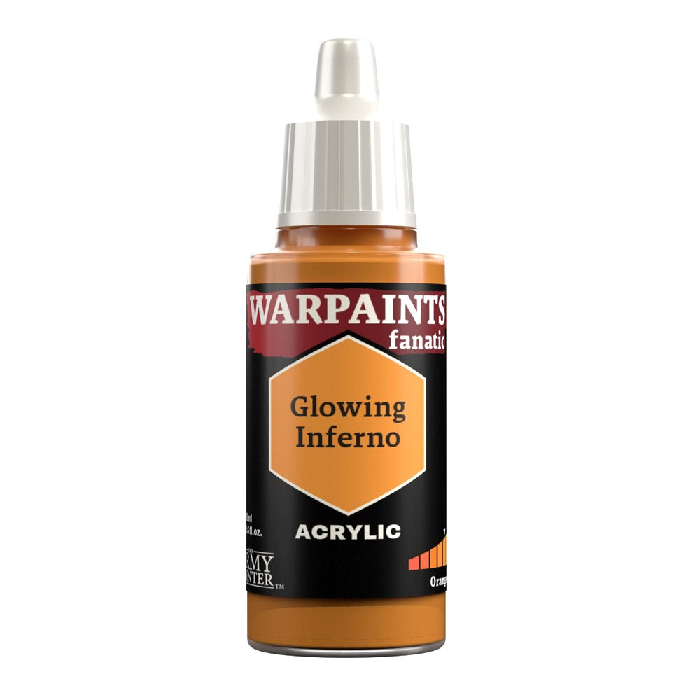 Army Painter WP3101 Warpaints Fanatic Glowing Inferno 18ml (8938239590637)