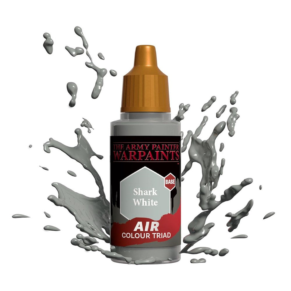 Army Painter AW3102 Warpaints Air Shark White Acrylic Paint 18ml (8938239820013)