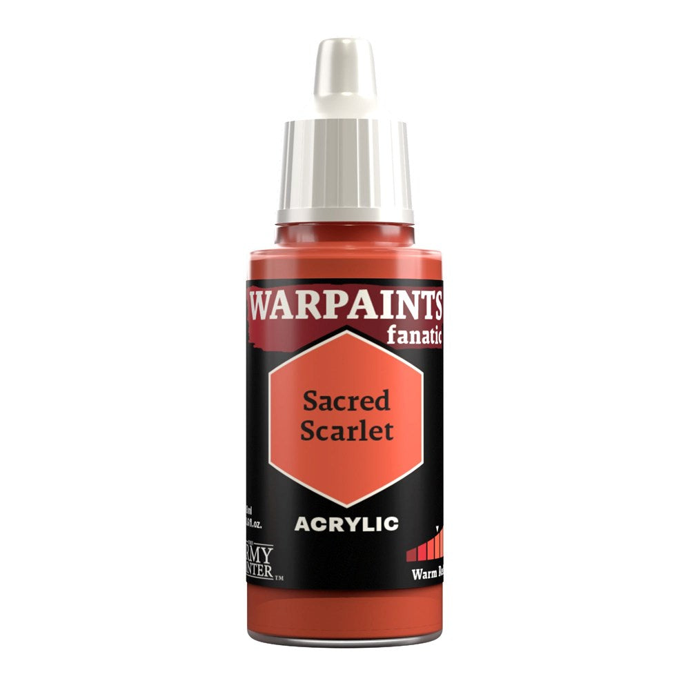 Army Painter WP3106 Warpaints Fanatic Sacred Scarlet 18ml (8938240278765)