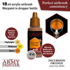 Army Painter Warpaints Air Incursion Orange Acrylic Paint 18ml (2)