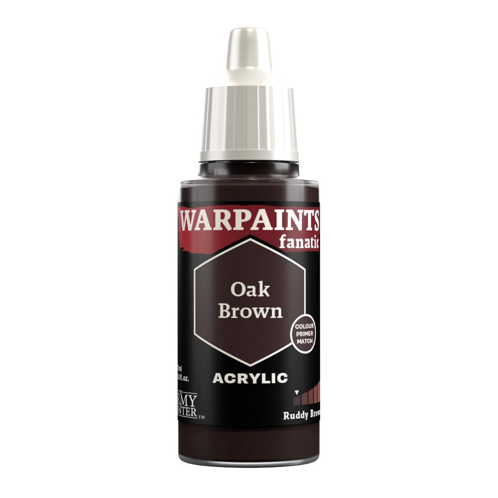 Army Painter WP3109 Warpaints Fanatic Oak Brown 18ml (8938240671981)