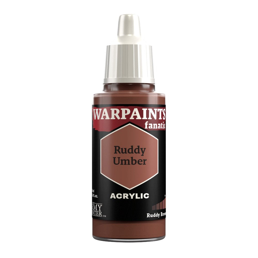 Army Painter WP3113 Warpaints Fanatic Ruddy Umber 18ml (8938241392877)