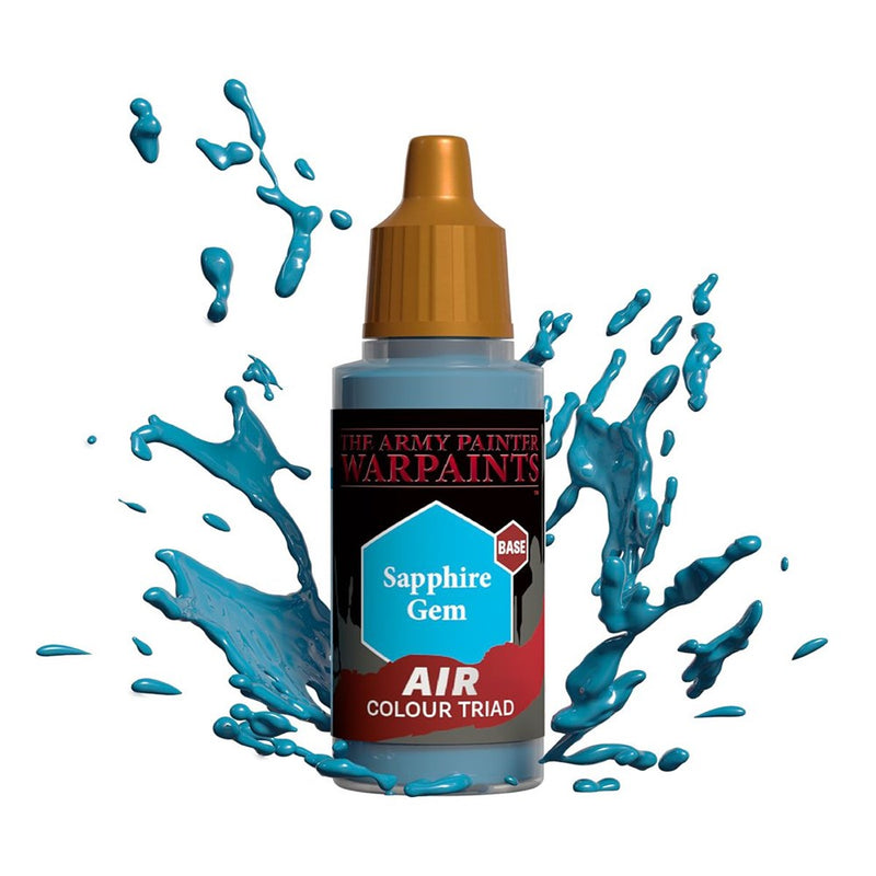 Army Painter AW3114 Warpaints Air Sapphire Gem Acrylic Paint 18ml