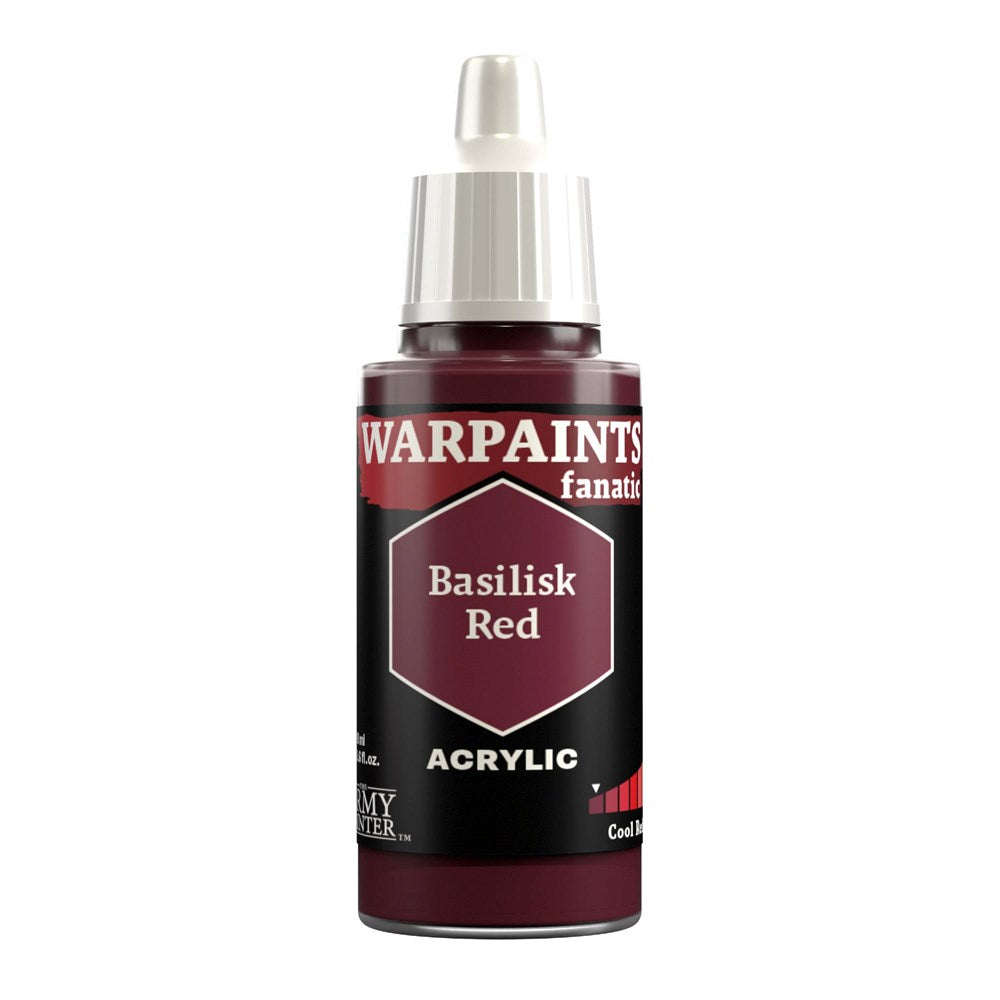 Army Painter WP3115 Warpaints Fanatic Basilisk Red 18ml (8938241589485)