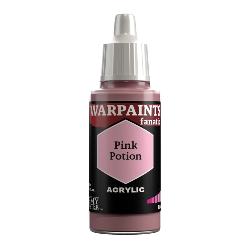 Army Painter WP3125 Warpaints Fanatic Pink Potion 18ml (8938242834669)