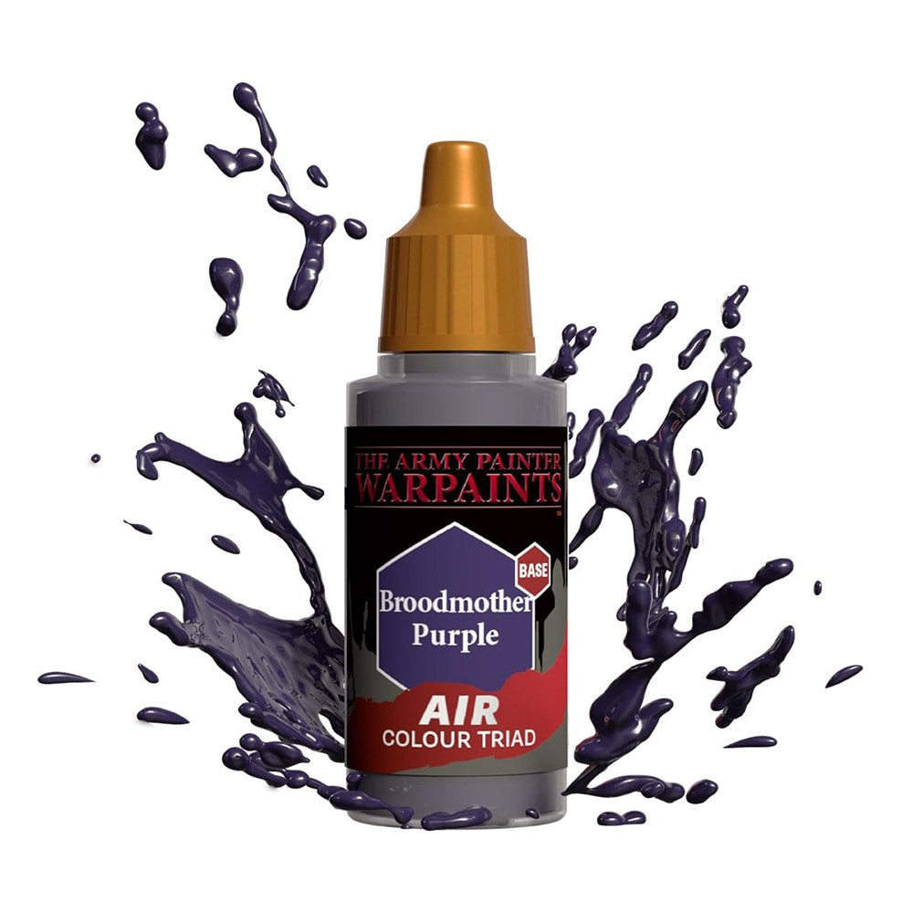 Army Painter AW3128 Warpaints Air Broodmother Purple Acrylic Paint 18ml (8938243358957)