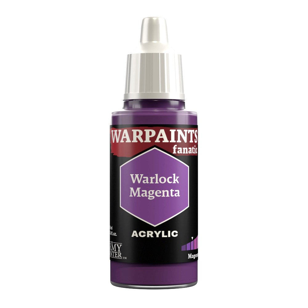 Army Painter WP3135 Warpaints Fanatic Warlock Magenta 18ml (8938243981549)