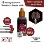 Army Painter Warpaints Air Traitor Red Acrylic Paint 18ml (2)