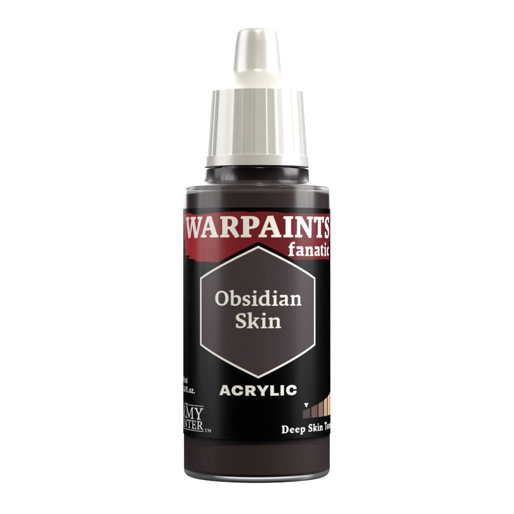Army Painter WP3157 Warpaints Fanatic Obsidian Skin 18ml (8938245816557)
