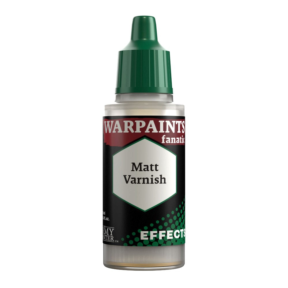 Army Painter WP3174 Warpaints Fanatic Effects Matt Varnish 18ml (8938247127277)