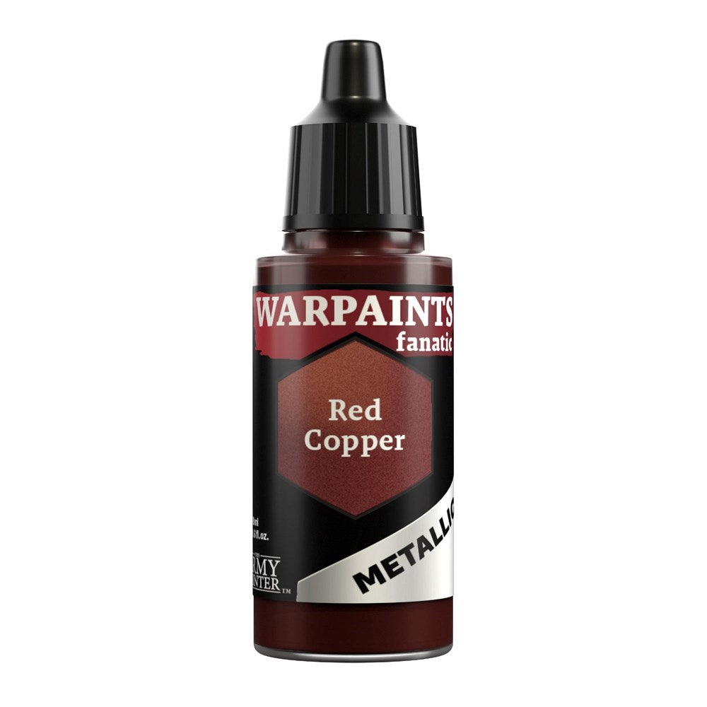 Army Painter WP3182 Warpaints Fanatic Metallic Red Copper 18ml (8938247749869)