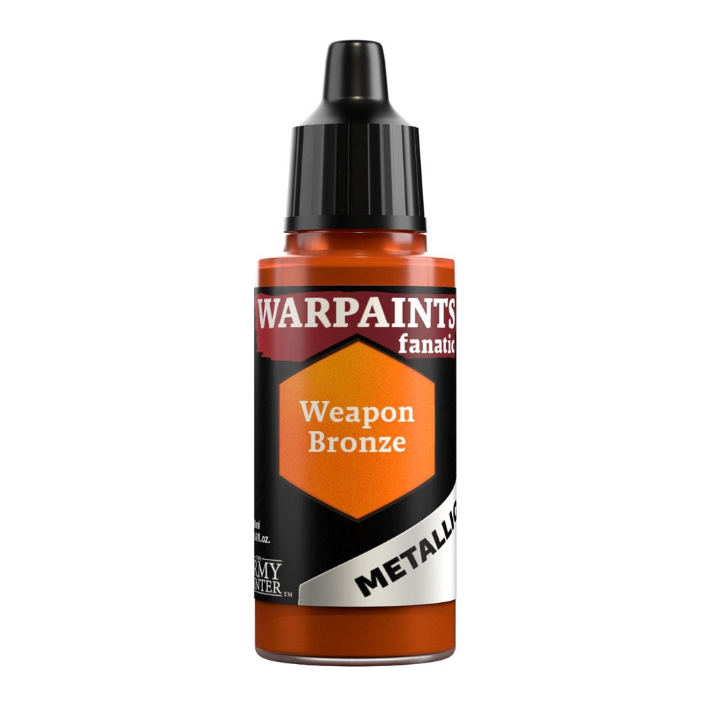 Army Painter WP3183 Warpaints Fanatic Metallic Weapon Bronze 18ml (8938247815405)