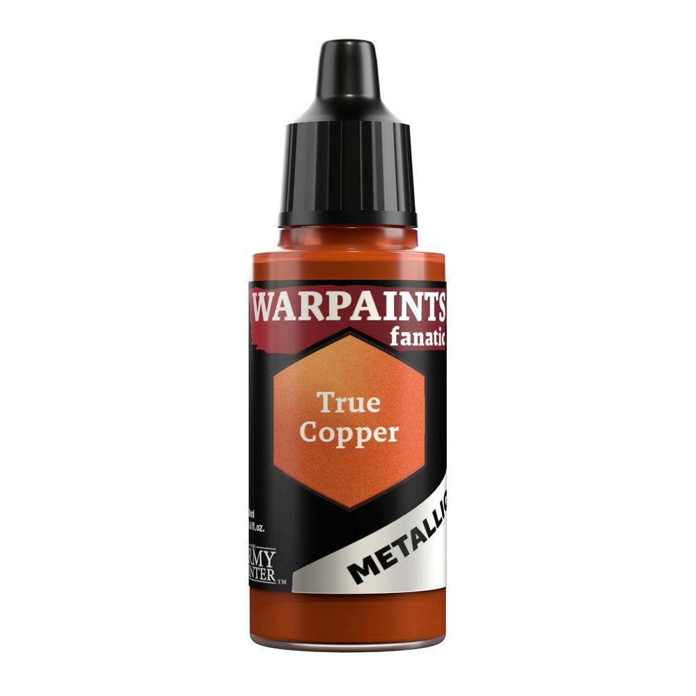 Army Painter WP3184 Warpaints Fanatic Metallic True Copper 18ml (8938247848173)