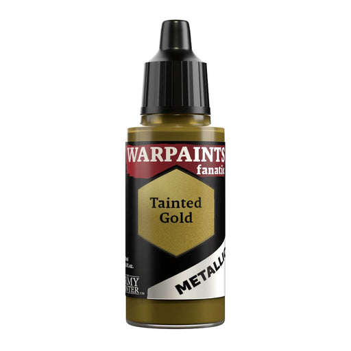 Army Painter WP3187 Warpaints Fanatic Metallic Tainted Gold 18ml (8938248110317)