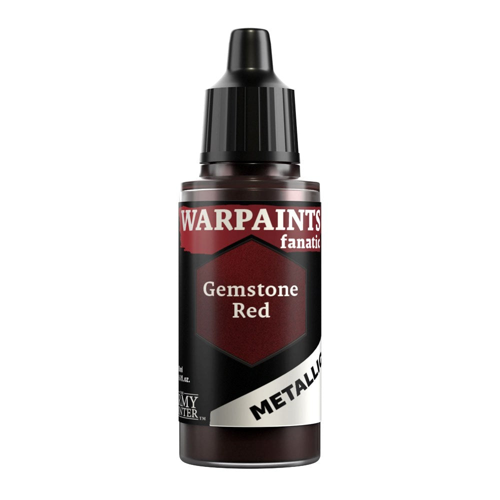 Army Painter WP3198 Warpaints Fanatic Metallic Gemstone Red 18ml (8938248732909)