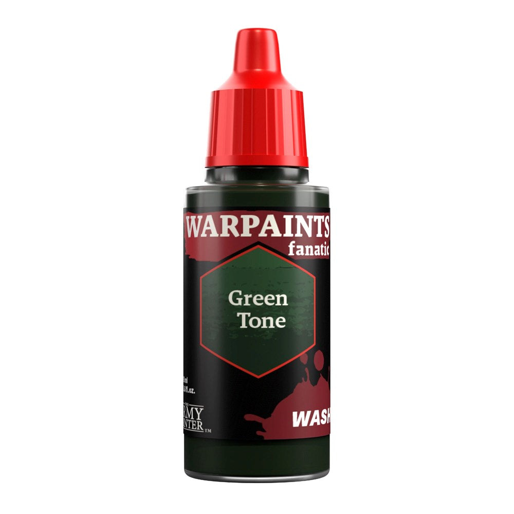 Army Painter WP3208 Warpaints Fanatic Wash Green Tone 18ml (8938249552109)