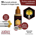 Army Painter Warpaints Air Yellow Dune Acrylic Paint 18ml (2)