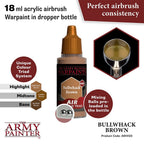 Army Painter Warpaints Air Bullwhack Brown Acrylic Paint 18ml (2)