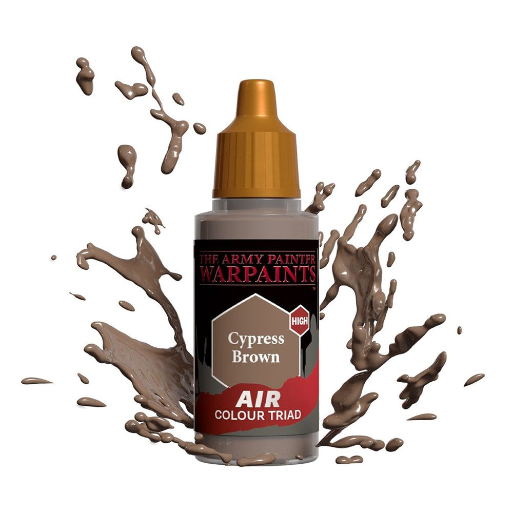 Army Painter AW4124 Warpaints Air Cypress Brown Acrylic Paint 18ml (8938252206317)