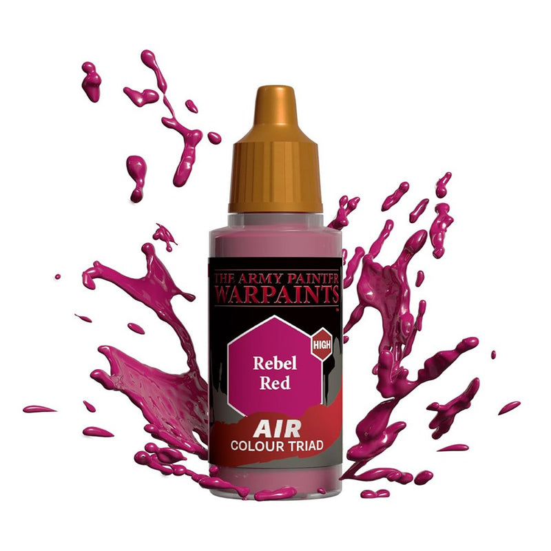 Army Painter AW4142 Warpaints Air Rebel Red Acrylic Paint 18ml