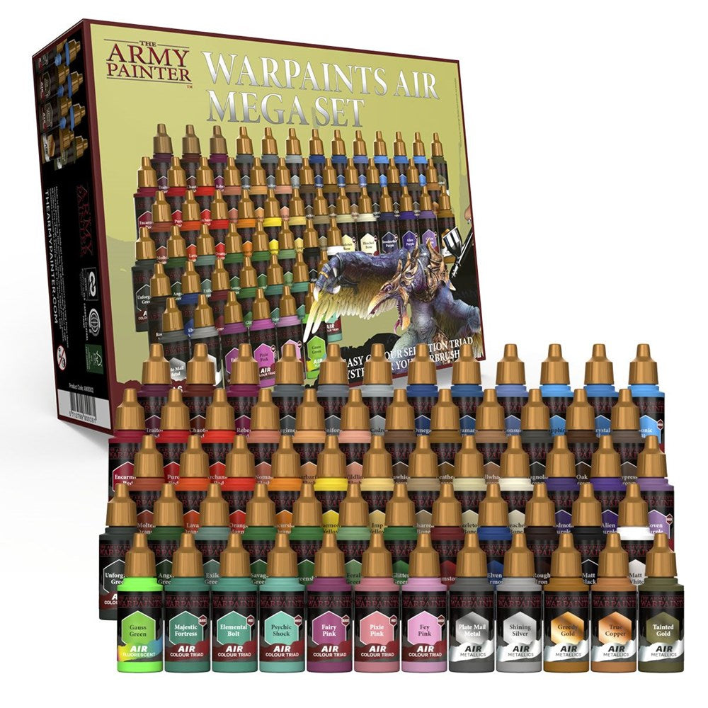Army Painter AW8002 Warpaints Air Mega Set (8938253320429)