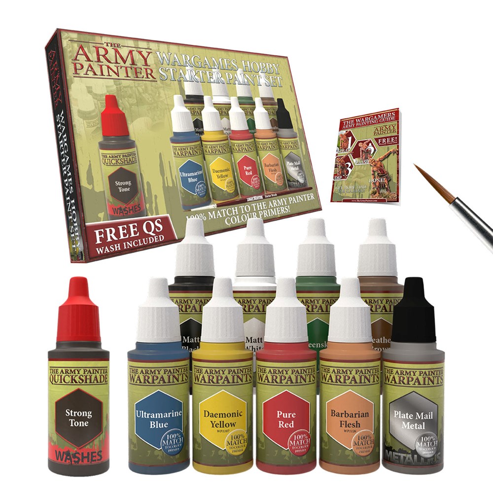 Army Painter WP8020 Paint Set Warpaints Starter Paint Set (8938253451501)