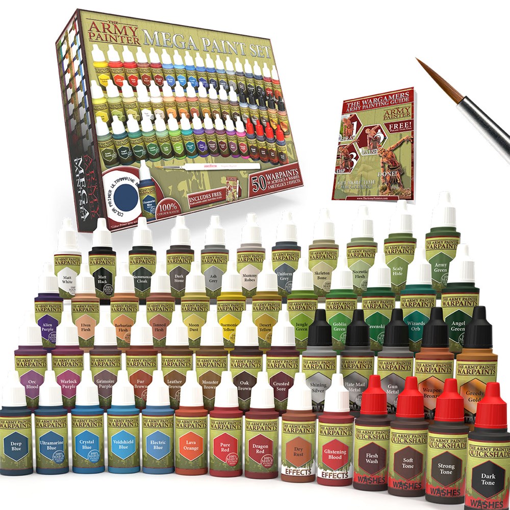 Army Painter WP8021 Paint Set Warpaints Mega Paint Set (8938253517037)