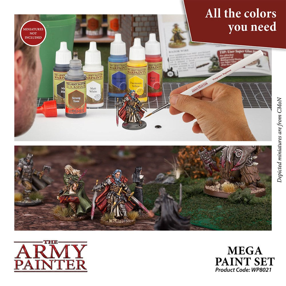 Army Painter WP8021 Paint Set Warpaints Mega Paint Set (8938253517037)