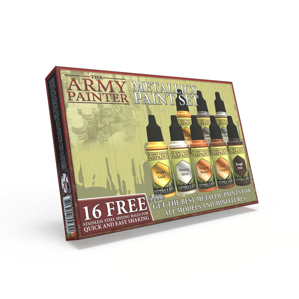 Army Painter WP8043 Paint Set Metallics Paint Set (8938253648109)