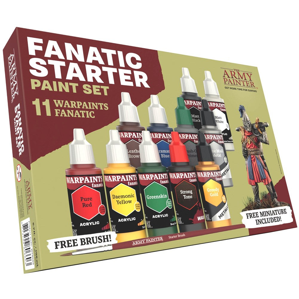 Army Painter WP8066 Warpaints Fanatic Starter Set (8938254139629)