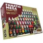 Army Painter WP8067 Warpaints Fanatic Mega Paint Set (8938254205165)