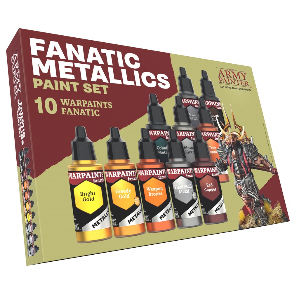Army Painter WP8069 Warpaints Fanatic Metallics Set (8938254369005)