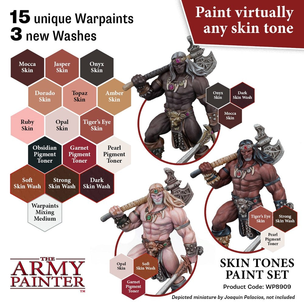 Army Painter WP8909 Paint Set Skin Tones Sets (8938254631149)