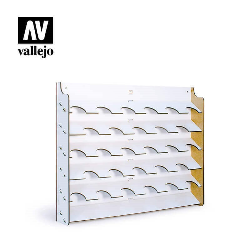 Vallejo AV26009 Accessories Wooden Wall Mounted Paint Display