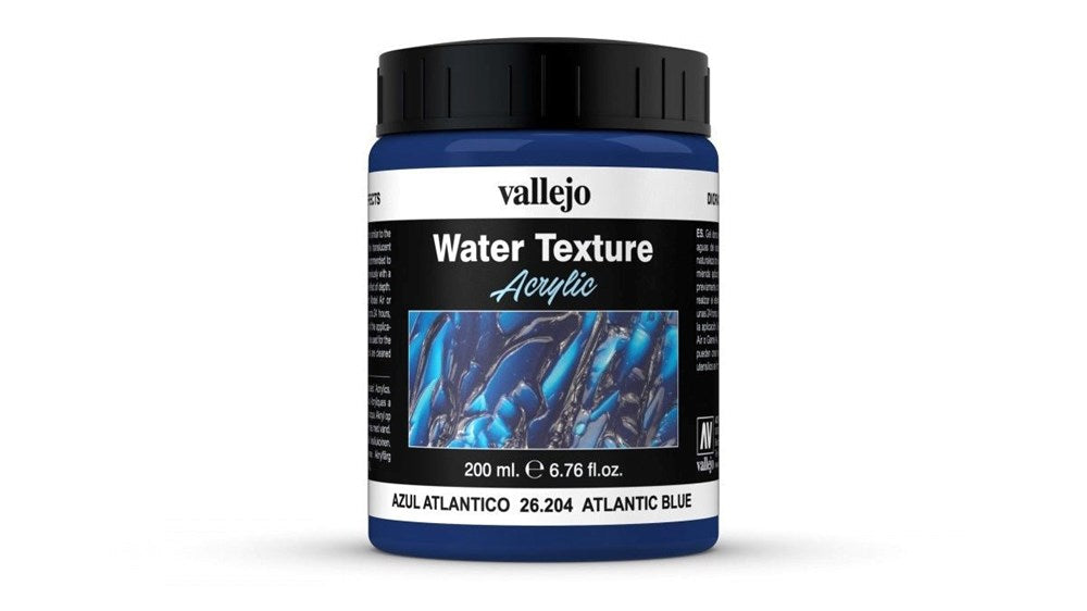 Vallejo AV26204 Diorama Effects Atlantic Blue 200ml (8938256138477)