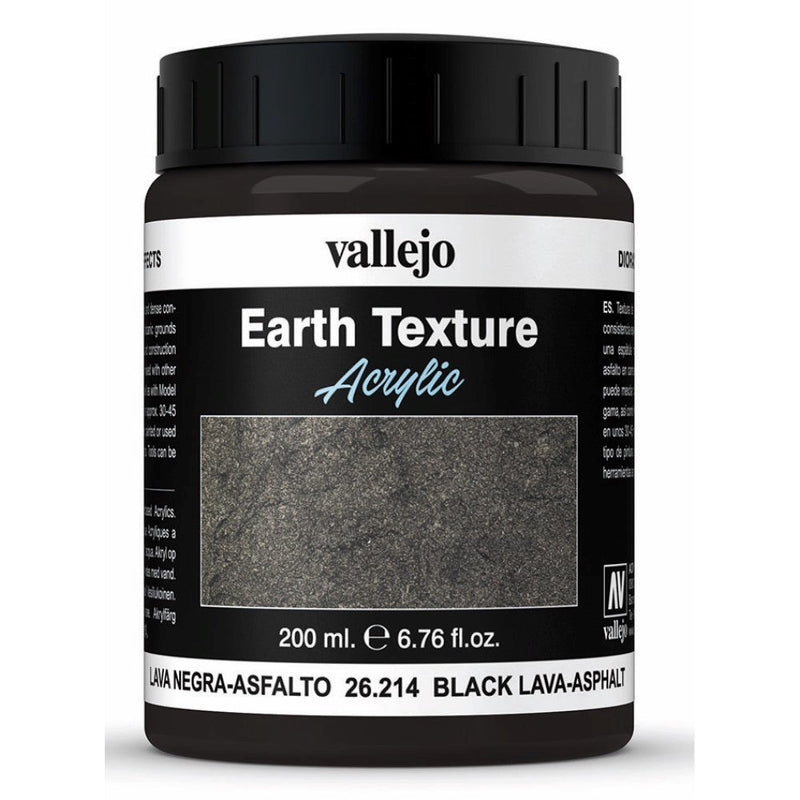 Vallejo AV26214 Diorama Effects Black Lava 200ml