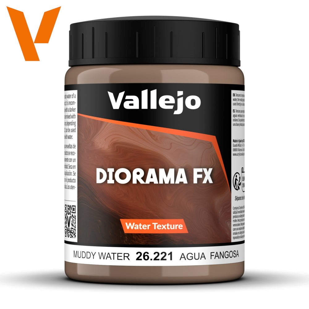 Vallejo AV26221 Diorama Effects Muddy Water 200 ml (8938256859373)