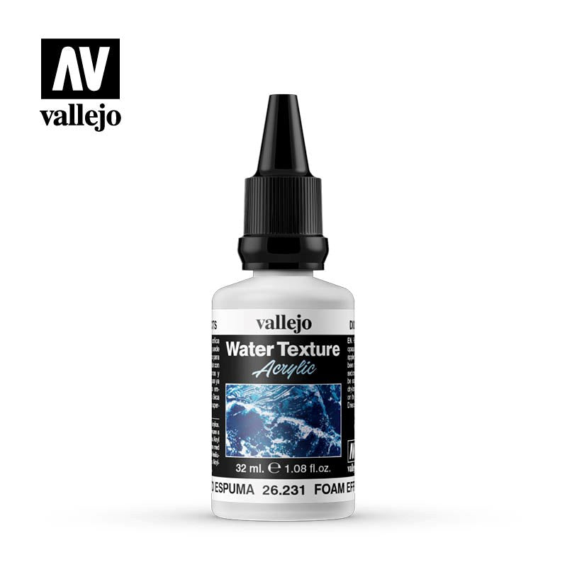 Vallejo AV26231 Water Effects Foam & Snow 32 ml (8938257187053)
