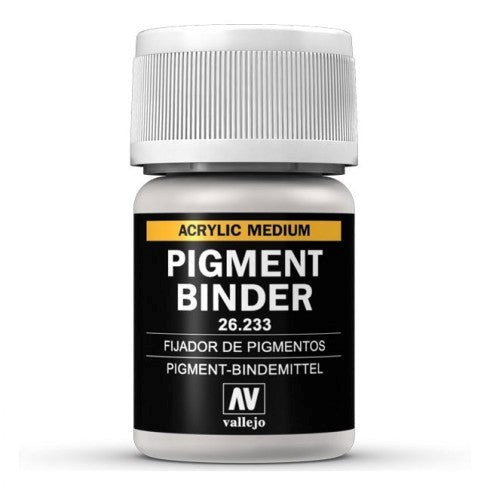 Vallejo AV26233 Pigments Pigment Binder 30 ml (8938257350893)