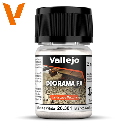 Vallejo AV26301 Diorama Effects Alkaline White 0.5-1.0mm 35 ml (8938257514733)