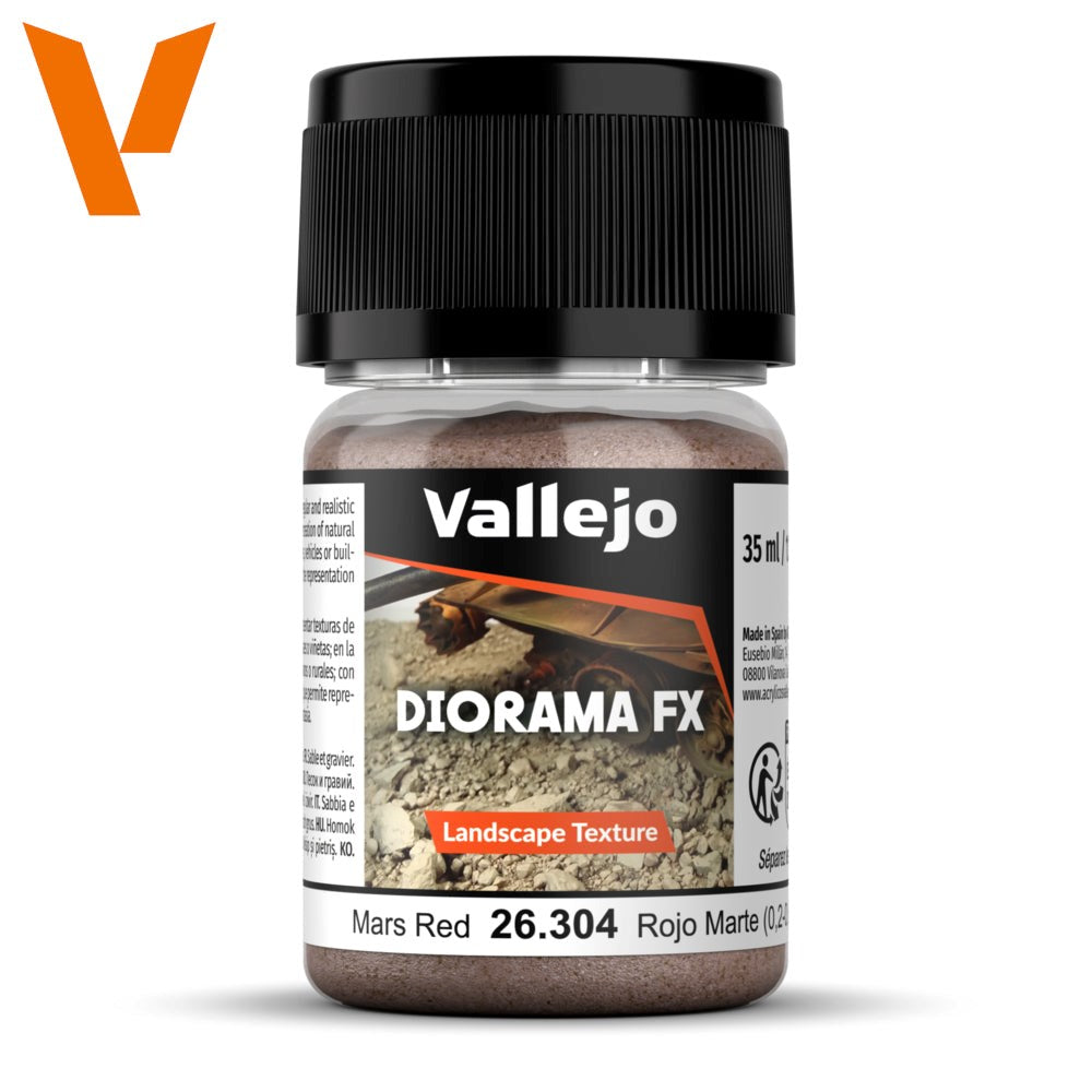 Vallejo AV26304 Diorama Effects Mars Red 0.2-0.6mm 35 ml (8938257744109)