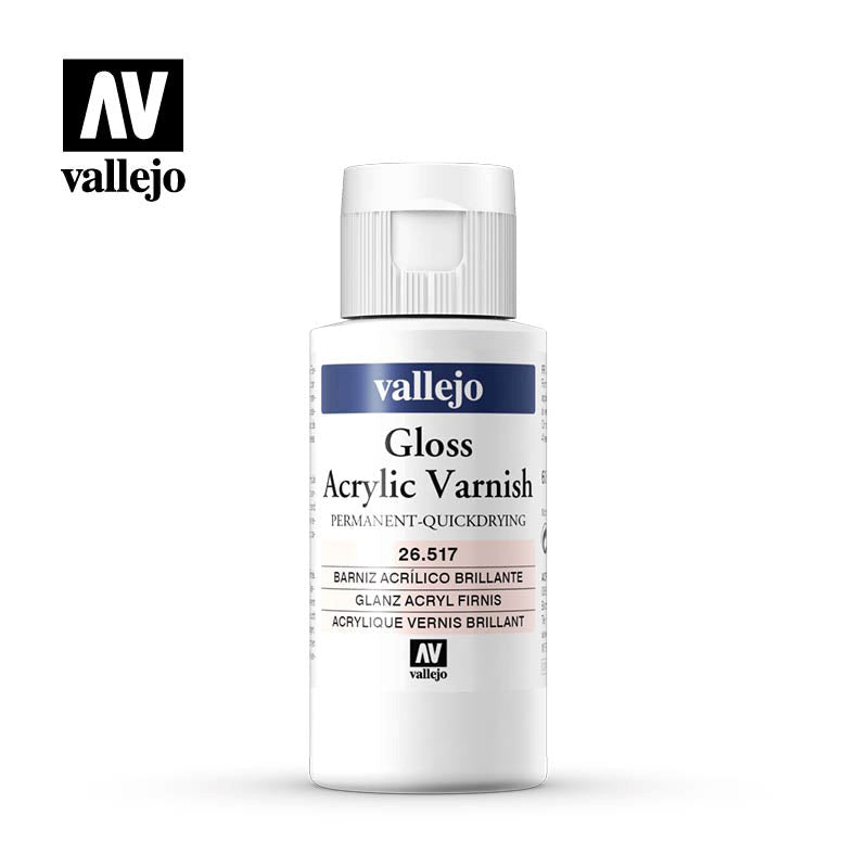 Vallejo AV26517 Permanent Gloss Varnish 60ml (8938259316973)