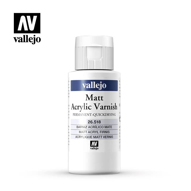 Vallejo AV26518 Permanent Matt Varnish 60ml