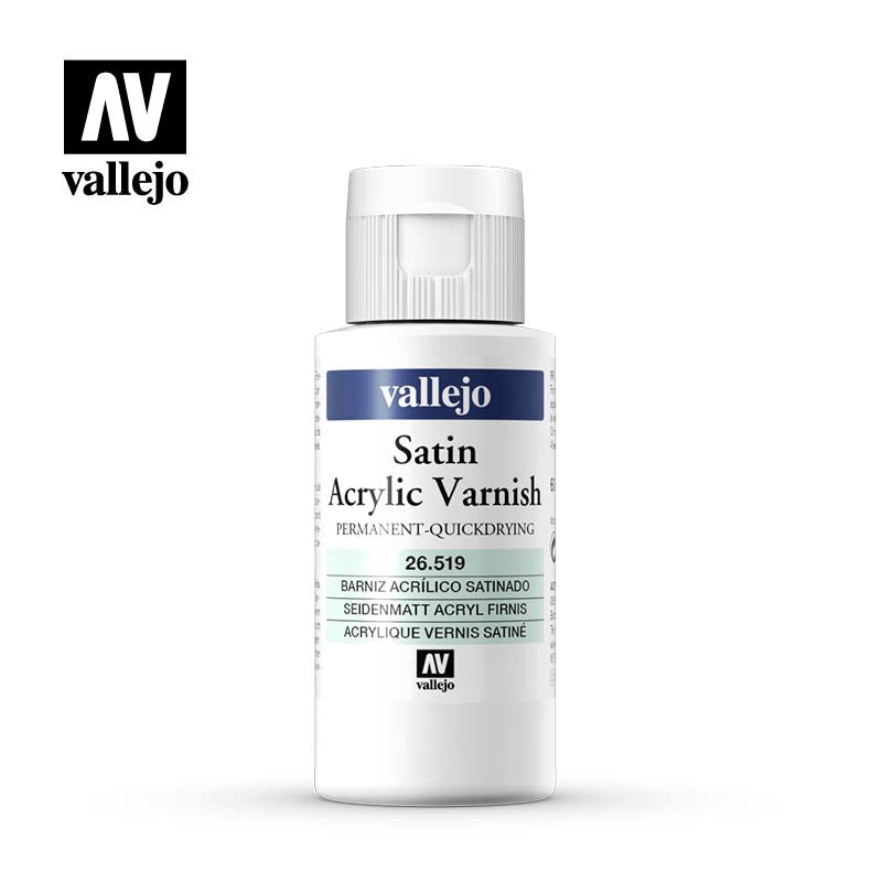 Vallejo AV26519 Permanent Satin Varnish 60ml