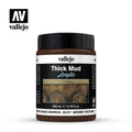 Vallejo AV26811 Diorama Effects Brown Thick Mud 200ml (8938260529389)