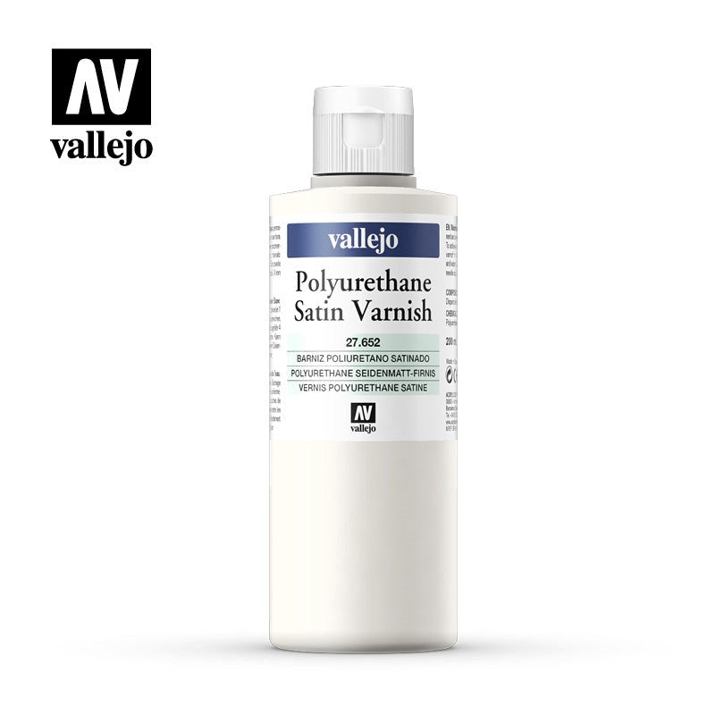 Vallejo AV27652 Satin Varnish 200ml (8938261184749)