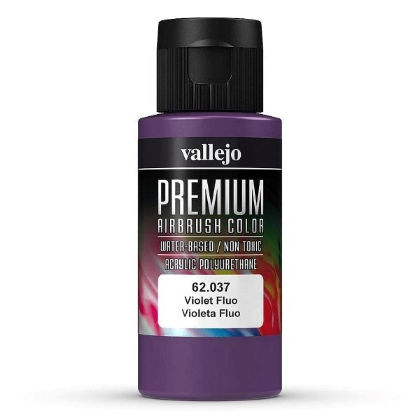 Vallejo AV62037 Premium Colour Fluorescent Violet 60 ml (8938265149677)