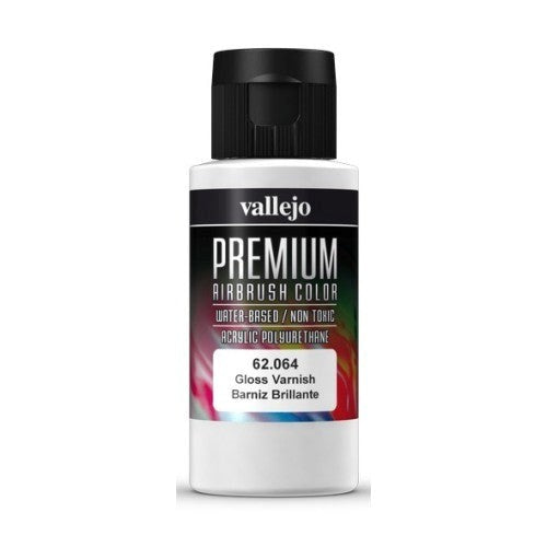 Vallejo AV62064 Premium Colour Gloss Varnish 60 ml