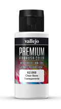 Vallejo AV62068 Premium Colour Clear Base 60 ml (8938267246829)